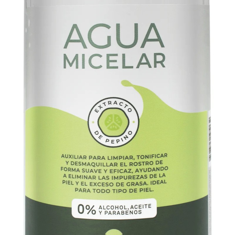 Agua Micelar Ensueño Con Extracto De Pepino 500ml
