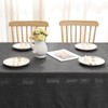smiry Linen Table Cloth Square 140x140 cm Wipe Clean Tablecloth