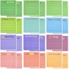 600 Sheets Sticky Notes Set, 76 x 76 mm, Transparent