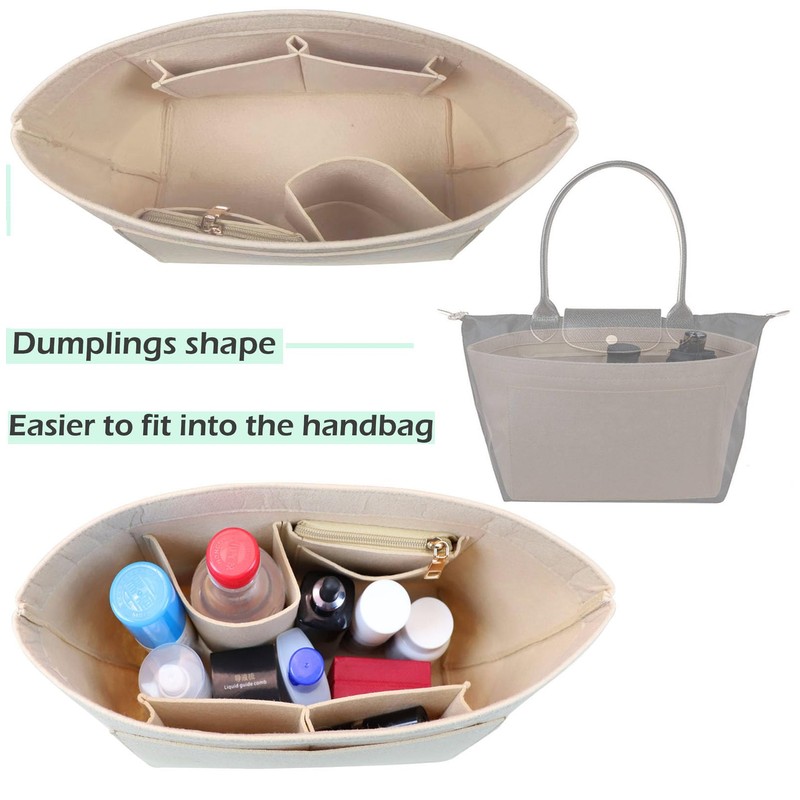 Lckaey Organizer insert For longchamp inserts for long champ L