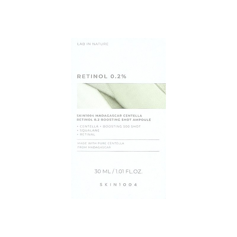 스킨천사 스킨1004 마다가스카르 센텔라 레티놀 0.2 부스팅 샷 앰플 30ml