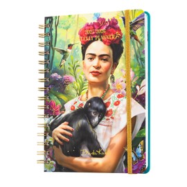 Grupo Erik Frida Kahlo 2026 Calendar School Calendar 2025/2026 Diary School Planner 2025 2026 A5 Students Ring Binder A5 Gift School School Girls and Boys