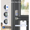 Veise VE017-L Fingerprint Smart Lock with Lever Handles, App Control,