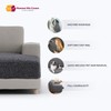 PAULATO BY GA.I.CO. Couch Cushion Cover - Sofa Cushion Cover