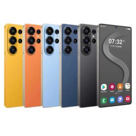 Original S26Ultra 16+1TB 7.3-inch HD Smart Mobile Phone 2026 New Cross-Bordercolor: Orange, plug: US, ram: 16g, storage capacity: 1TB
