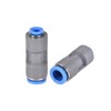 sourcing map Straight Push to Connector Reducer Fitting 10mm to