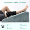 WarmInsula Leg Elevation Pillows for After Surgery, Memory Foam Knee