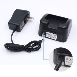 BC-160 Charger Compatible for ICOM Radio IC-A14 IC-F14 IC-F24 IC-F33GS IC-F33GT IC-F3011 IC-F4011 IC-F3161 IC-F4161 BP-232N BP-232H (NOT Fit for ICOM IC-A16 Radio)