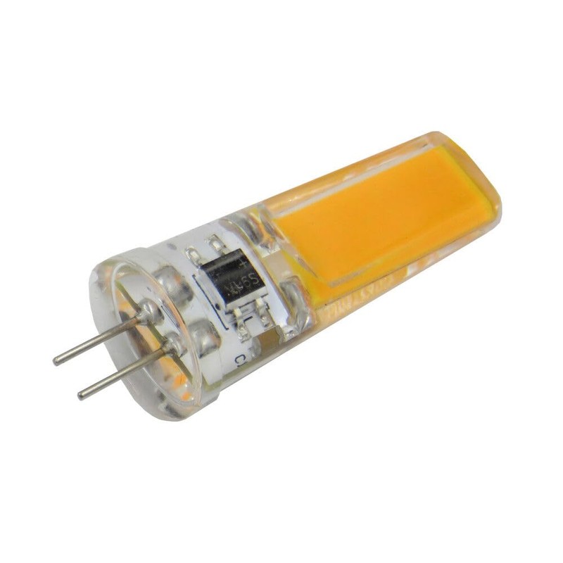 (5-Pack) G4 LED Bulbs, Dimmable, 3W = 30W Halogen, 110V-120V