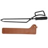 Fireplace Tongs Fire Pit Charcoal Clip Stainless Steel Grill Tongs