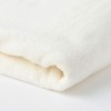 Tenerita Super Sweet Twist Bath Towel, Long, Light Gray