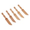 Handmade Wooden Butter Knife Jelly Cheese Spreaders Sandwich Condiment Spreaders