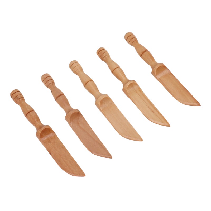 Handmade Wooden Butter Knife Jelly Cheese Spreaders Sandwich Condiment Spreaders