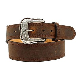 ARIAT Men's Tapered Work Belt, Brown, 40