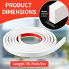 KEOHOLI 5 Rolls Total 32.8ft Window Grille Inserts Grid Kit