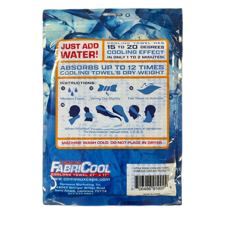 Comeaux Cooling Towel