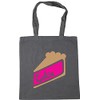 Hippowarehouse Cutie Pie Slice Tote Shopping Gym Beach Bag 42cm