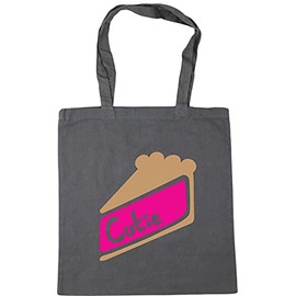 Hippowarehouse Cutie Pie Slice Tote Shopping Gym Beach Bag 42cm x38cm, 10 litres