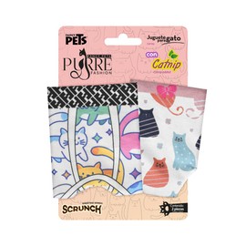 Fancy Pets Juguete para Gato Panties con Catnip 2 Piezas 19x12.5 cm y Boxer 17x11 cm Estimula Juego y Ejercicio