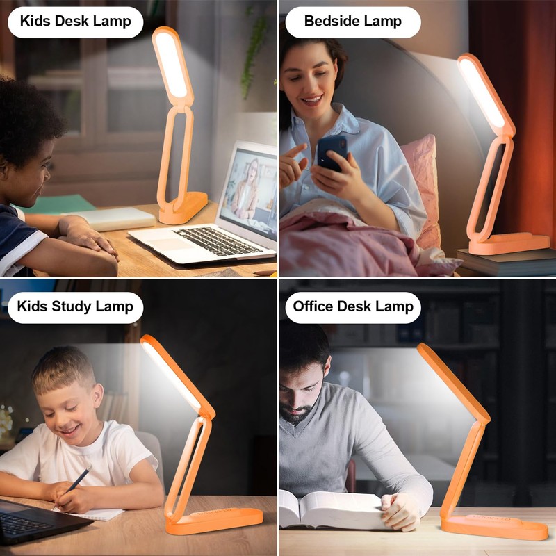 Giryuhd LED Desk Lamp for Office Home & Battery Operated