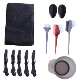 SAFIGLE 12pcs Hair Dye Tool Set Kit Brush Tinting Brush Dyeing Shawl Salon Supplies for Diy Hair Coloring