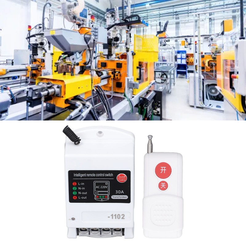 Single Phase Remote Control Switch 1000m Long Distance Smart Power