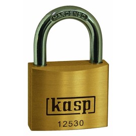 Kasp 125 Premium Brass Padlock - 30 Millimeters - KA25301 - Keyed Alike