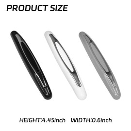 HHZL Car Door Edge Guards Protector, Car Door Bumper Corner Guards Trim Strip, Universal Auto Side Doors Cushion Shock Absorbers Protector with Self Adhesive for Anti-Scratch Anti-Collision (Grey)