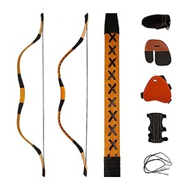 PMZ Longbow Archery Recurve Bow Set Horsebow Traditional Bow (40)