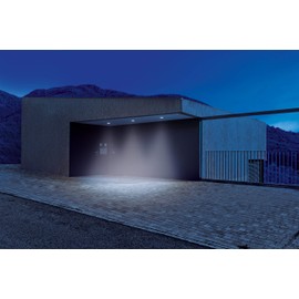 Steinel Einbau-Bewegungsmelder IS 360-1 schwarz, 1000 W Schaltleistung, 360° Sensor, max. 4 m Reichweite, LED geeignet