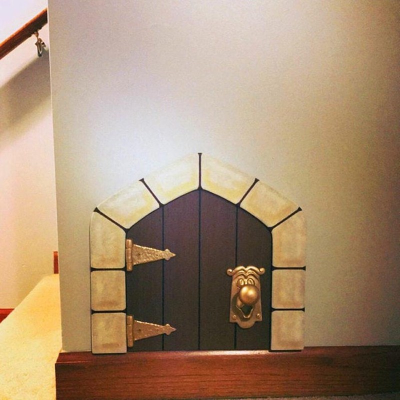 Fairy Doors Wooden Handmade Crafts Miniature Doors for Fairies Elves