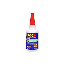 FastCap 2P-10 Professional Jel Wood Adhesive Glue - Ideal for Wood Works - All Purpose Application - 4000 PSI Tensile & Sheer - 2 oz. - 80070