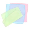NOLITOY 20x20cm Microfiber Washcloths 10pcs Assorted Hand Towels Absorbent Quick