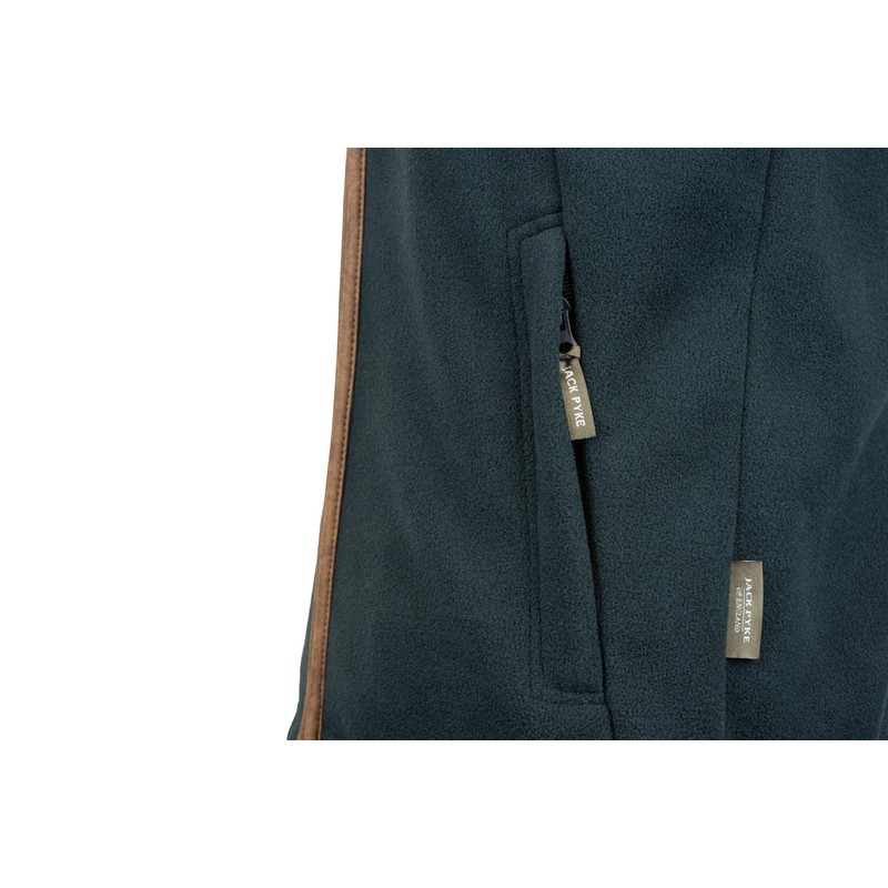 JACK PYKE JACK PYKE Mens Countryman Thermal Fleece Gilet Anthracite