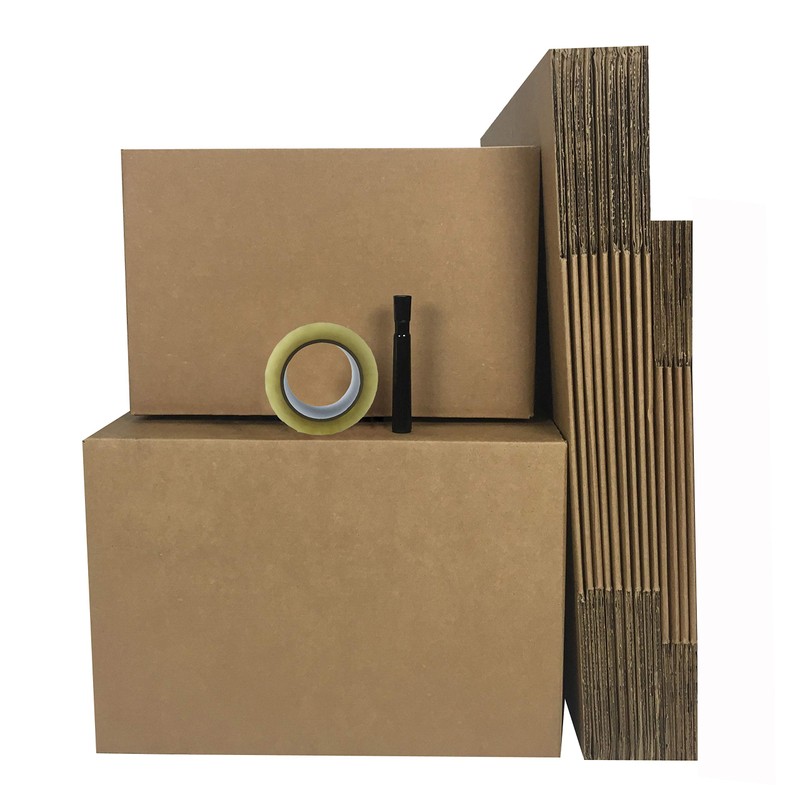 uBoxes Moving Boxes - Small/Medium Kit (Moving Box Kit (15