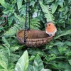 Vivid Arts Hanging Robin Heart Feeder