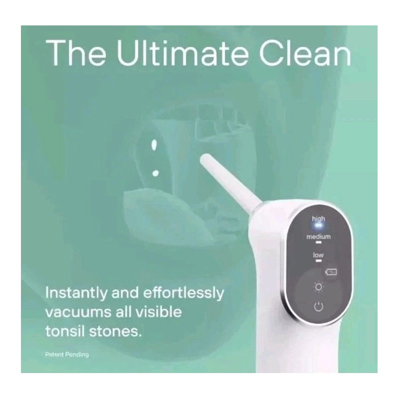 anew Electronic Vacuum Tonsil Stone Remover with LED Guidance Light