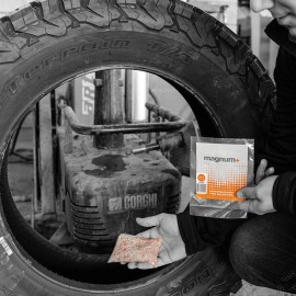 Magnum+ Tire Balancing Beads, 6.5oz Wheel Balance Beads TPMS Compatible - 4 Bags