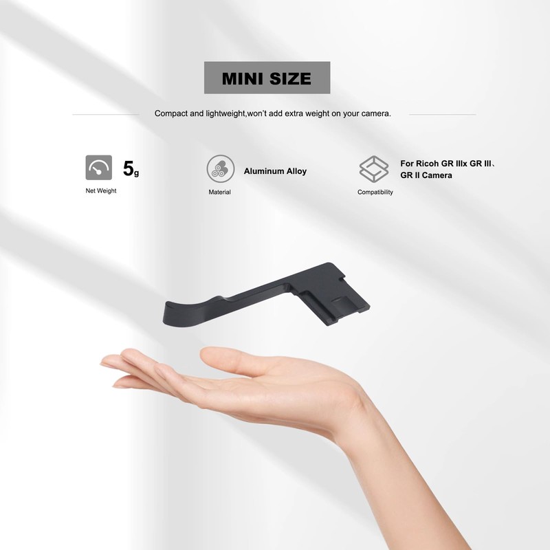 Thumb Grip for Ricoh GR IIIx GR III GR3x GR3