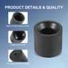 RADHLBNIU Trailer Door Holder Kit Low Profile Rubber Door Holder