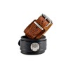 Biddy Murphy Jewelry Lee River Leather Men’s Celtic Leather Bracelet