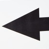 Arrow Right Door Sign 300mm x 100mm - Rigid Plastic