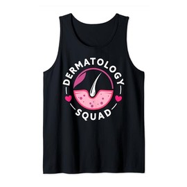 Cute Dermatology Squad Dermatologist Dermatology Nurse Tank Top