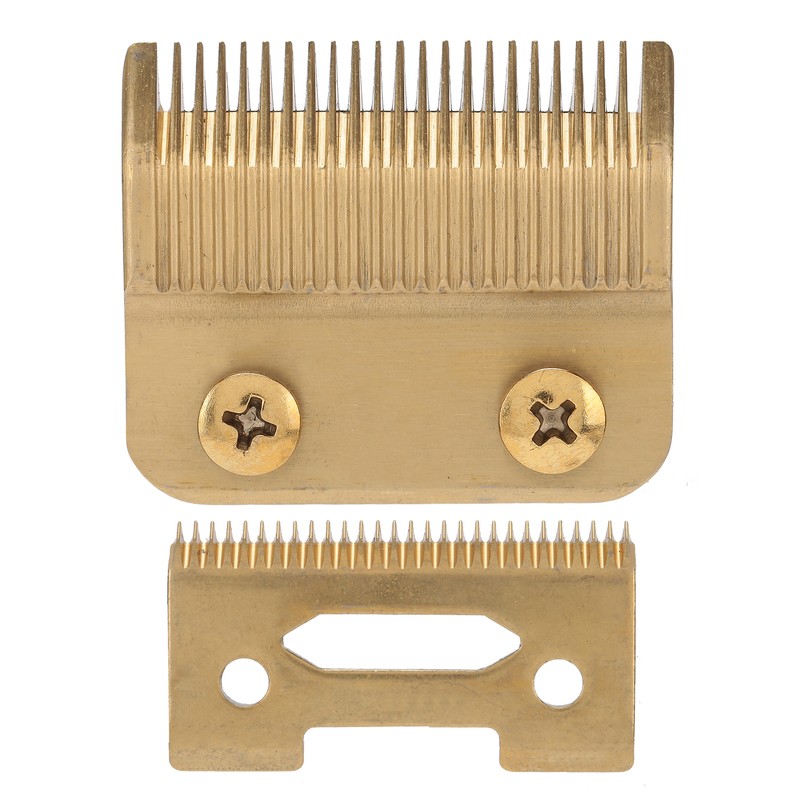 Hair Trimmer Replacement Blades Stainless Steel 2 Holes Clipper Blades