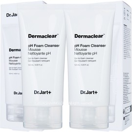 Dr. Jart+ Dermaclear pH Foam Cleanser 120ml x 2 / 닥터자르트 더마클리어 pH 폼 클렌저 120ml x 2개