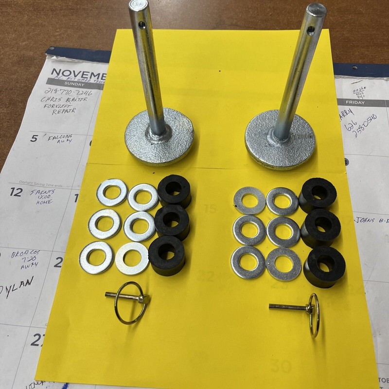 MOOSE Snow Plow Blade Shoes/Skids For ATV/UTV, 4501, 2989, PAIR=