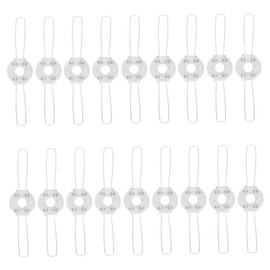 Operitacx 20pcs Lampshade Spring Buckle Clips Lampshade Support Accessories for Stable Light Cover Installation in Household and Repair Use