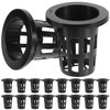 HANABASS 50pcs 2 Inch Net Cup Pots, Garden Slotted Mesh
