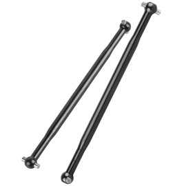 RcarmubWow RC Center CVD Dogbone Upgrades Part for 1/7 Big Rock/Fireteam/Mojave 6S BLX,Harden Steel Front Rear Center Driveshafts,Replace #ARA310952#AR310460,Black