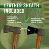 FORESTER Woodman 24in Wood Cutting Axe with Sheath - Multipurpose